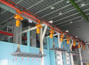 客戶安裝使用電動葫蘆展示