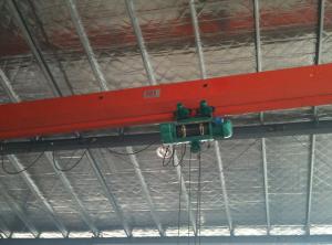 客戶安裝使用電動葫蘆展示